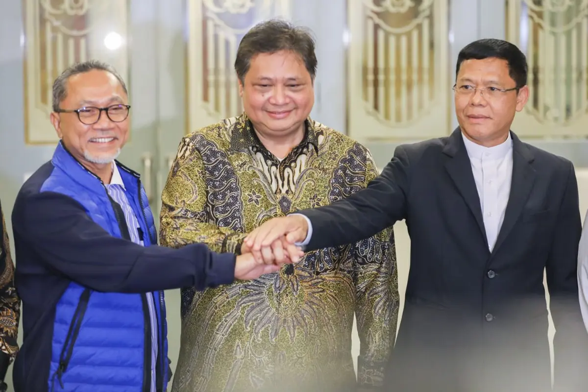 Pertemuan Ketua Umum Koalisi Indonesia Bersatu (KIB), di Restoran Bunga Rampai, Jakarta Pusat, Rabu, 30 November 2022. (Istimewa)