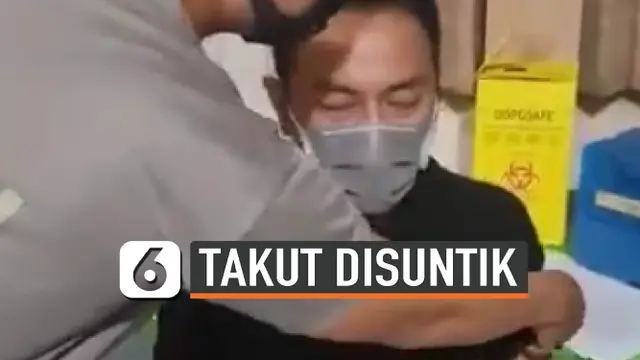 KETAKUTAN, POLISI BACA DOA QUNUT HINGGA AYAT KURSI SAAT DISUNTIK