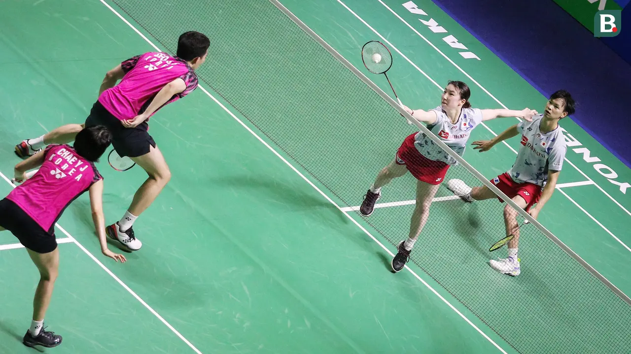 Foto: Tumbangkan Wakil Korea Selatan, Yuta Watanabe/Arisa Higashino Melangkah ke Final Indonesia Open 2022