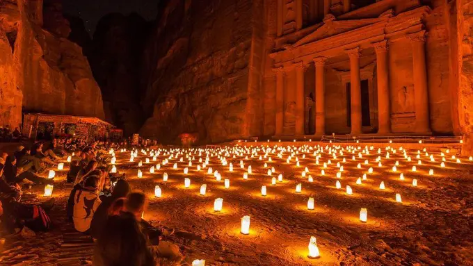 Panorama Berbeda Ketika Malam Hari di Berbagai Belahan Dunia