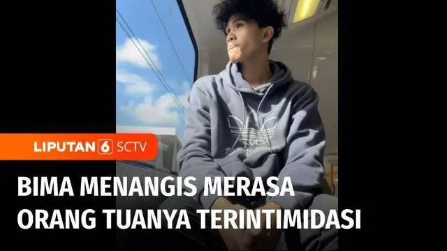 VIDEO: Buntut Konten Kritik Lampung, Bima Menangis Merasa Orang Tuanya Terintimidasi