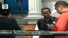 OJK secara resmi membekukan kegiatan promo First Travel sejak 18 Juli 2017.