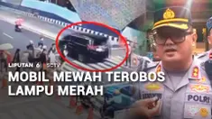 Pengemudi mobil mewah menerobos lampu merah, pada pelican crossing Halte Bundaran HI, Jakarta Pusat. Padahal banyak pejalan kaki yang tengah menyebrang jalan. Seorang petugas keamanan memukul badan mobil, tetapi pengendara mobil tidak terima. Cekcok ...