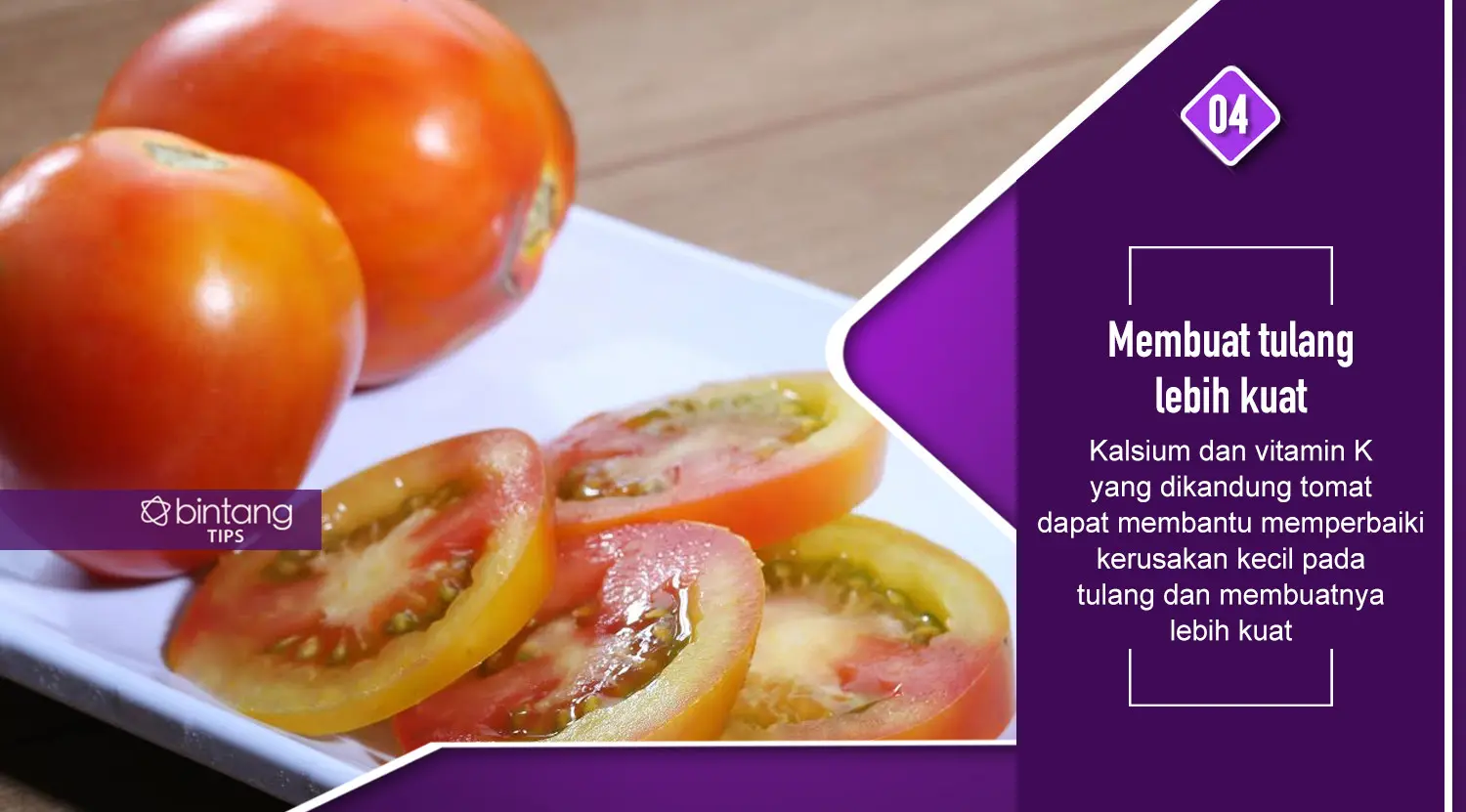 Manfaat tomat untuk kesehatan. (Foto: Adrian Putra, Digital Imaging: M. Iqbal Nurfajri/Bintang.com)