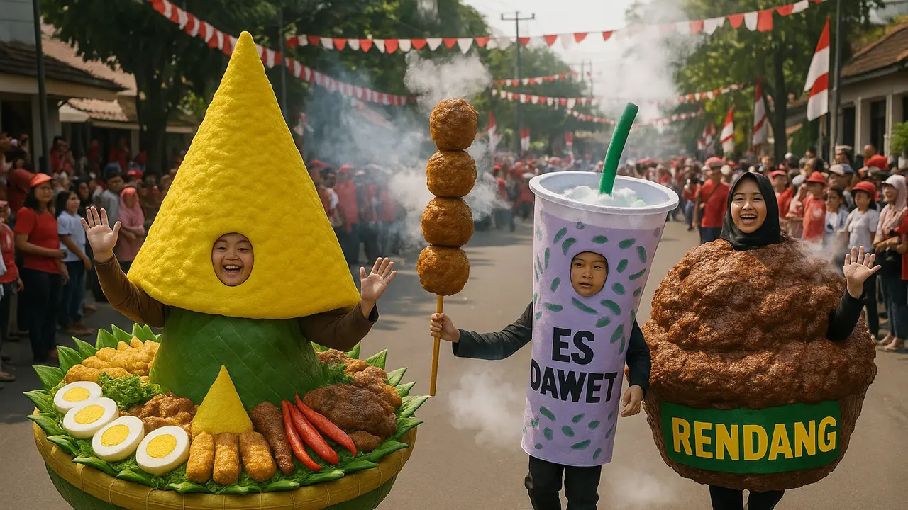 Ide Karnaval 17 Agustus 2025 (Foto: ChatGPT)