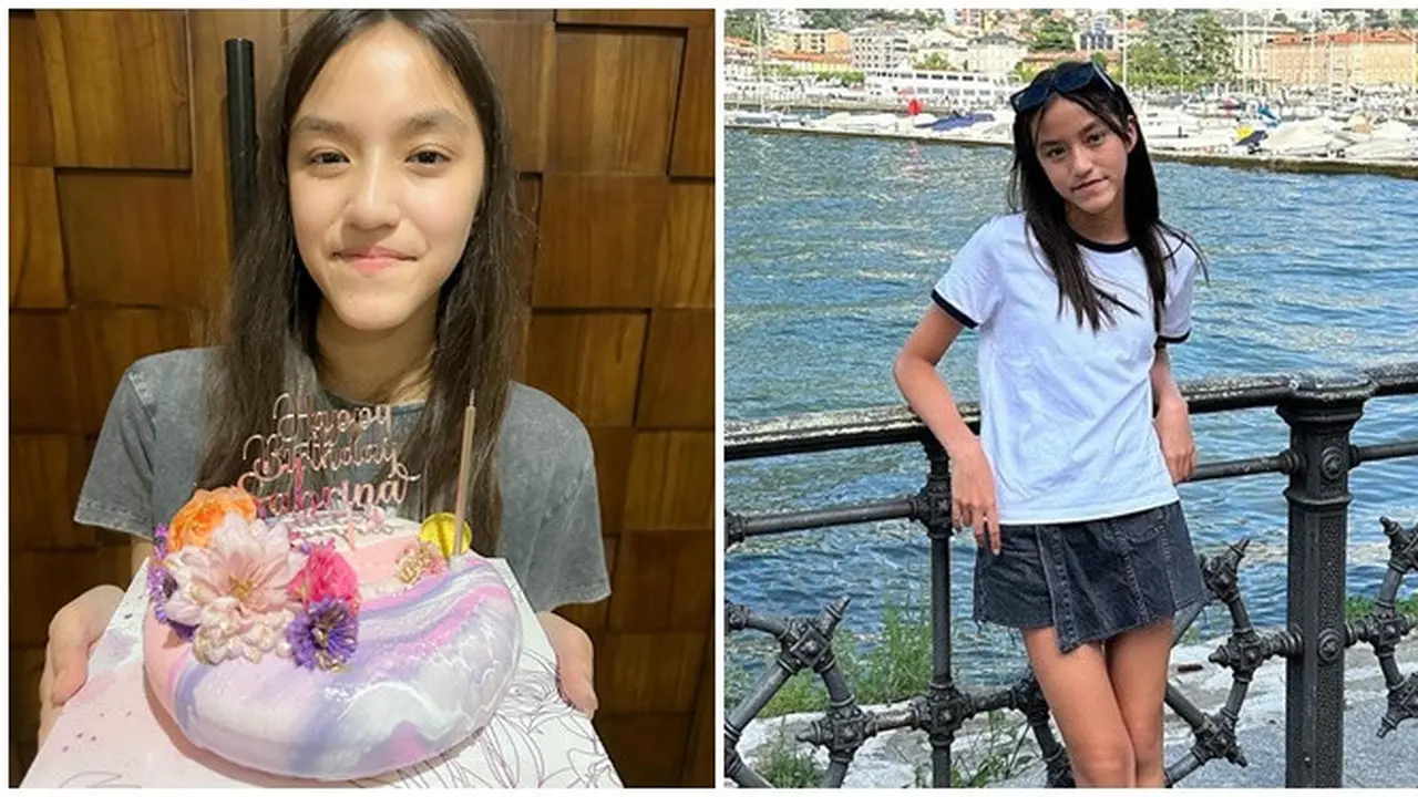 6 Potret Sabrina Anak Bungsu Darius Sinathrya Beranjak Remaja, Genap 13 Tahun