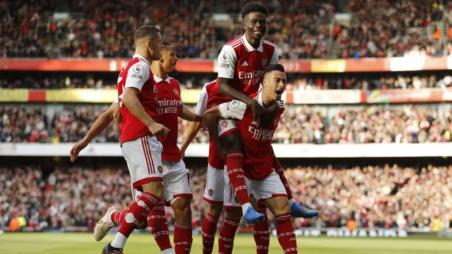 Arsenal - Liga Inggris - 9 Oktober 2022