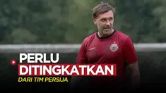 Berita video Pelatih Thomas Doll mengungkapkan beberapa hal yang perlu ditingkatkan dari Tim Persija Jakarta jelang Liga 1 2022/2023, Kamis (7/7/2022) sore hari WIB.