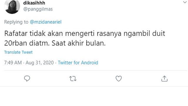 Komentar kocak warganet soal logo RANS di badan pesawat