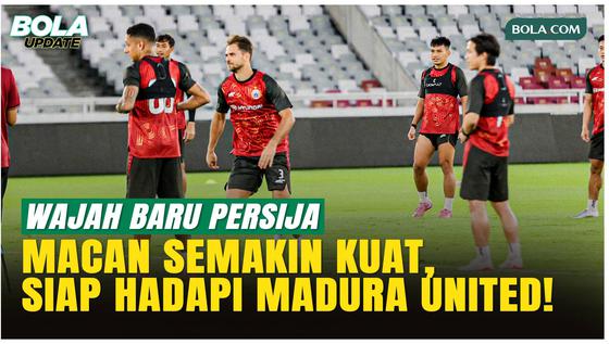 3 Rekrutan Anyar Persija Ikut Latihan Jelang Lawan Madura United