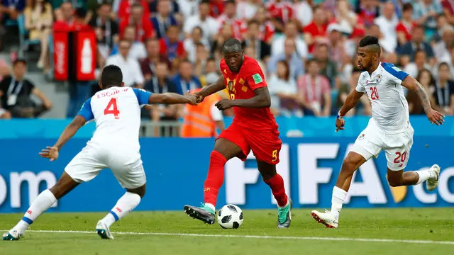 Belgia Lumat Panama 3-0, Romelu Lukaku Sumbang Dua Gol