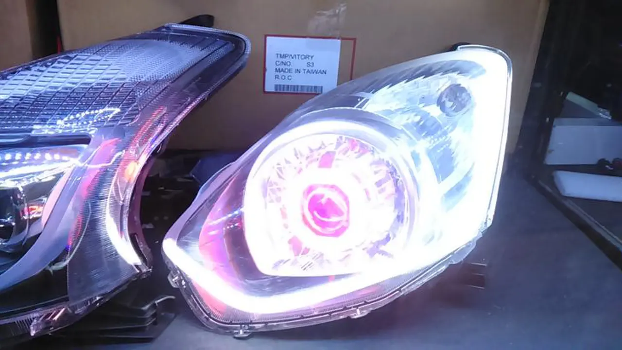 Mau Rubah Headlamp Agya Jadi HID? Siapkan Dana Rp 2 Juta