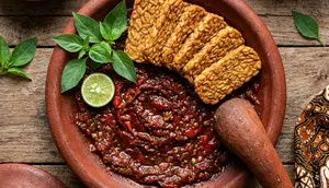 Resep Tempe Goreng Sambal Bajak, Pedas Gurih dengan Bumbu yang Meresap