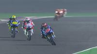 Balapan MotoGP Qatar di Sirkuit Losail, Minggu (26/3/2017) atau Senin (27/3/2017) dini hari WIB. (Bola.com/Twitter/MotoGP)