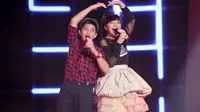 Penampilan Dhira dan Akmal membawakan lagu I Heart You dari Smash berhasil memikat para juri.