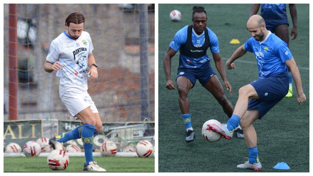 Foto: Duet Anyar Lini Tengah Persib, Marc Klok dan Mohammed Rashid