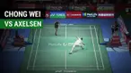 Berita video duel seru dan ketat antara Lee Chong Wei dengan Victor Axelsen pada Jepang Terbuka 2017.