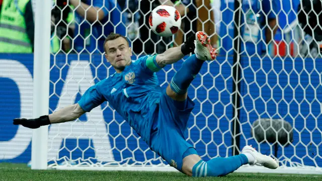 Rusia Pulangkan Spanyol Lewat Adu Penalti