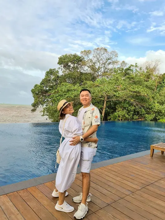 Winda Viska dan Mulyadi Tan (Instagram/windaviska)