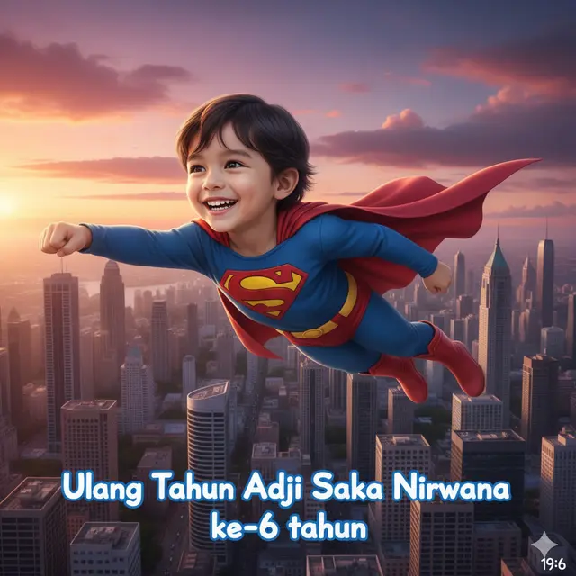 Prompt Gemini AI Viral Edit Foto Anak jadi Poster Ulang Tahun/ Ilustrasi Gemini AI