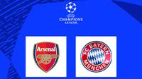 Liga Champions - Arsenal Vs Bayern Munchen (Bola.com/Adreanus Titus)
