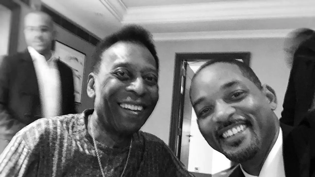 Pele dan Will Smith. (Instagram/ willsmith)