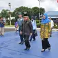 Wapres Ma'ruf Amin dan Ibu Wury Ma'ruf Amin bertolak ke Bangka Belitung, Rabu (26/2/2020). Wapres akan membuka Kongres Umat Islam Indonesia VII Tahun 2020. (Ist)