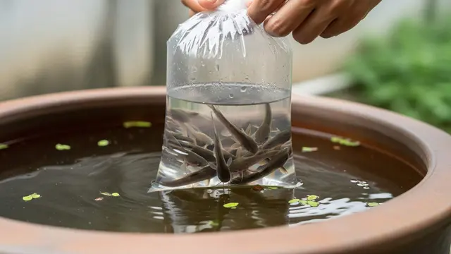cara ternak lele di gentong 25 liter