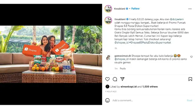 Klarifikasi postingan Tissa