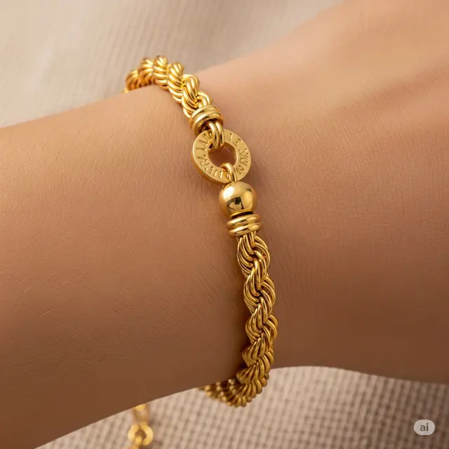 Gelang Tali dengan Simpul