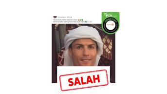 Cek Fakta: Tidak Benar Cristiano Ronaldo Masuk Islam di Piala Dunia 2022 Qatar