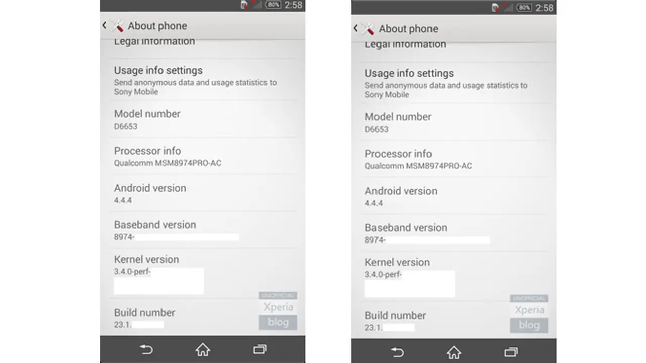 Spesifikasi Sony Xperia Z3 Mulai Bocor