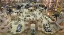 Diorama yang bertemakan sebuah pasukan militer milik Nabil Karam yang dipamerkan di museum Zouk Mosbeh, di utara Beirut, Libanon, (16/11). Pada tahun 2011 ia juga pernah menerima penghargaan Guinness World Record atas koleksinya. (Reuters/Aziz Taher)