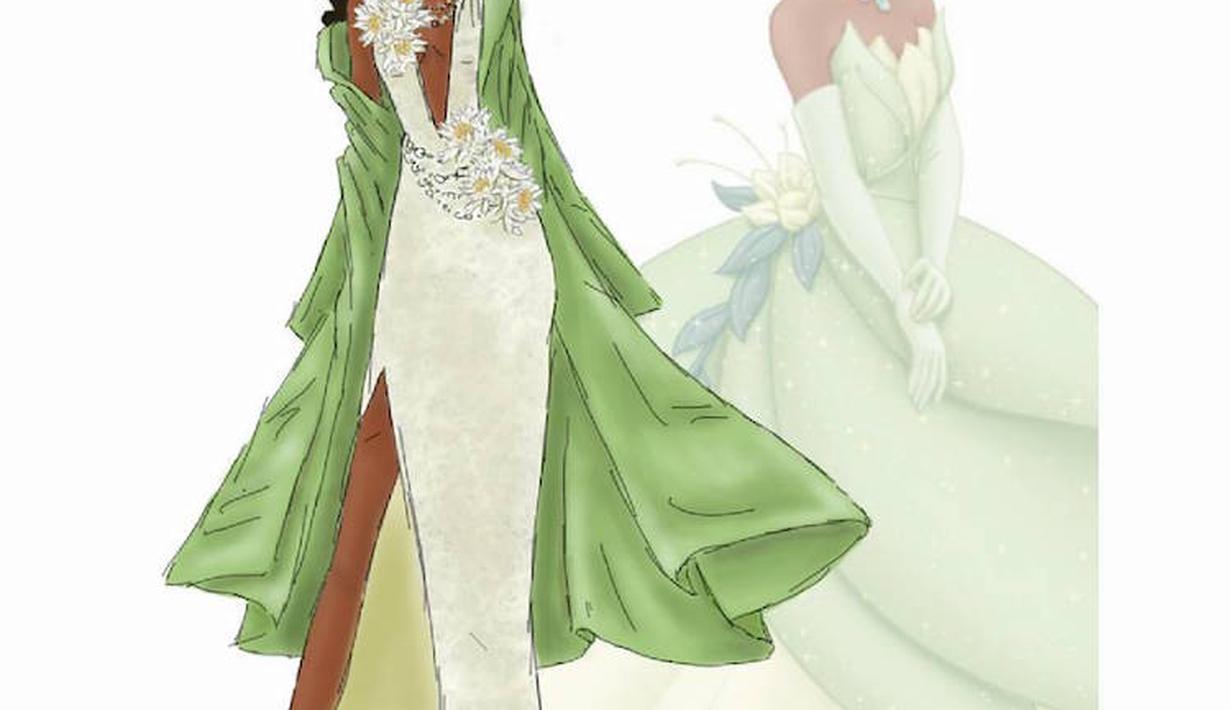 Ini Jadinya Jika Designer Modern Menggambar Gaun Putri ...