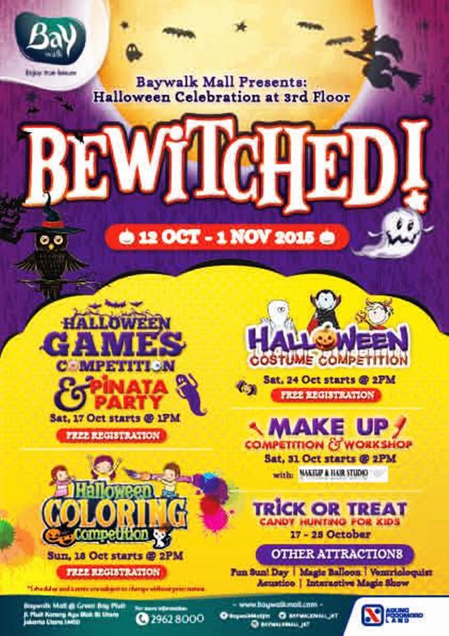 Moment bahagia Halloween bisa kamu dapatkan di Baywalk Mall Jakarta, dan berikut brosurnya | Photo: Copyright Doc Vemale.com 