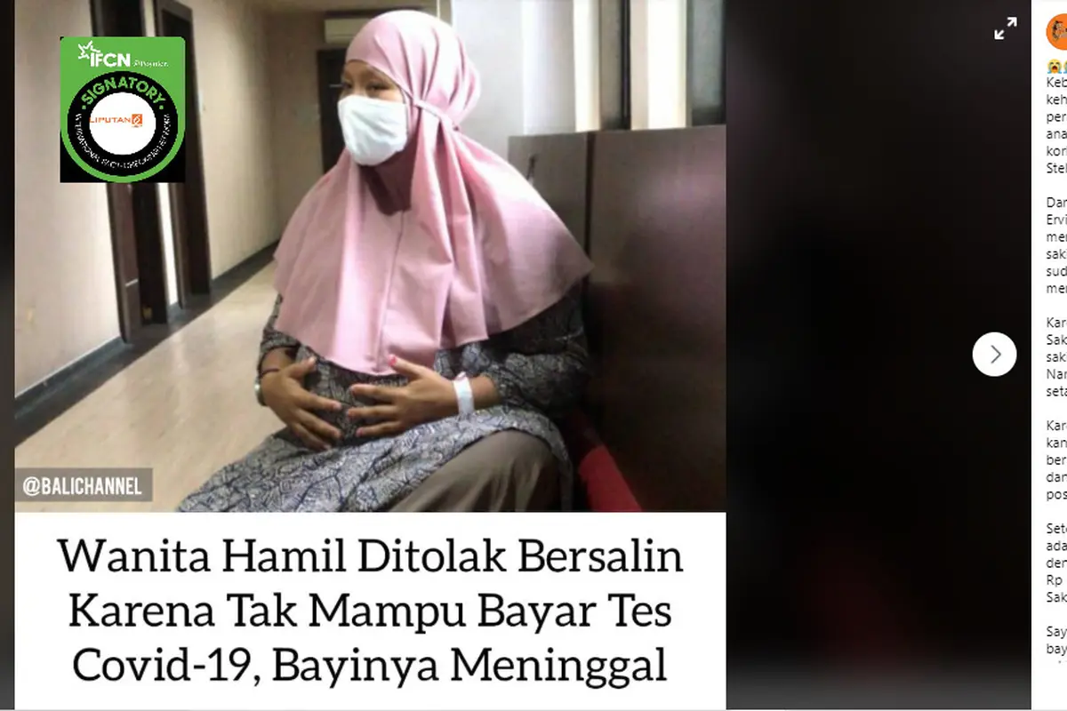 Penelusuran Wanita Hamil Ditolak Bersalin Karena Tidak Mampu Bayar tes Covid-19