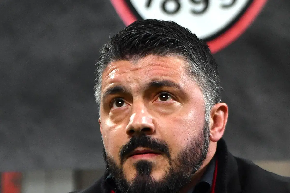 Ekspresi Gattuso vs Wenger Saat AC Milan Ditekuk Arsenal