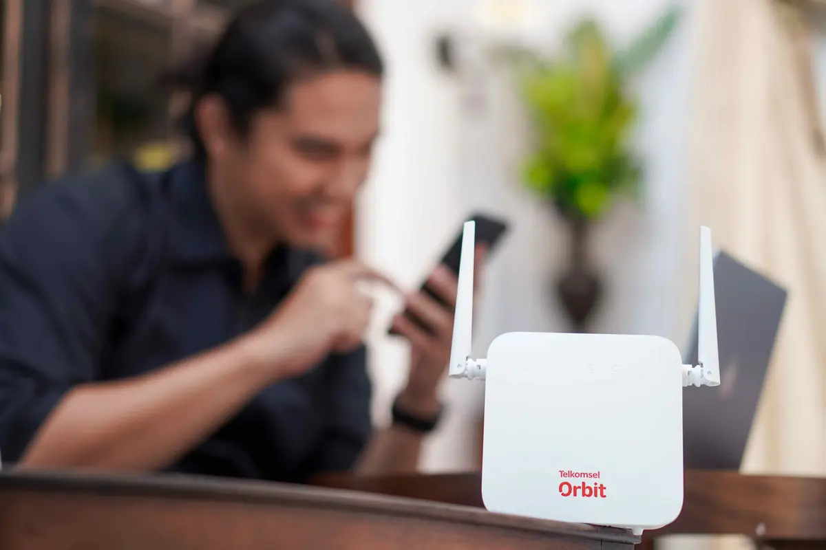 Telkomsel rilis modem wifi Orbit Star G1 dengan harga Rp 400 ribuan. (Foto: Corpcomm Telkomsel)