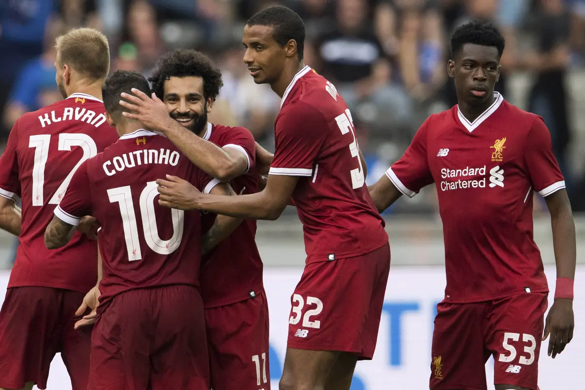 FOTO: Liverpool Menang Telak di Kandang Hertha BSC