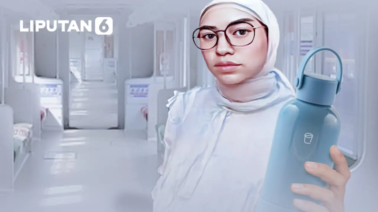 Banner Infografis Viral Tumbler Tuku Anita Dewi Hilang di KRL Berujung Damai.