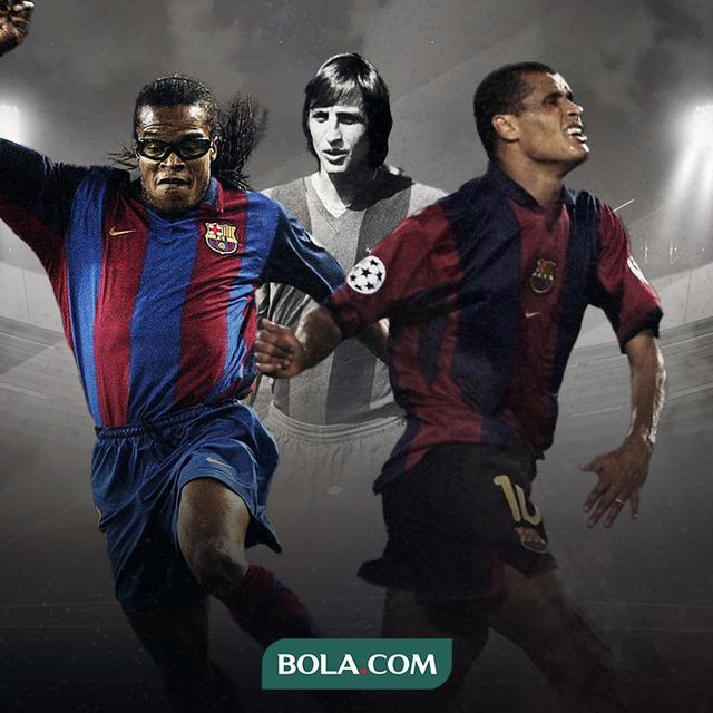 Edgard Davids, Johan Cruyff dan Rivaldo
