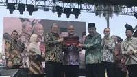 Peresmian penggabungan budaya Jawa Barat (Jabar), Daerah Istimewa Yogyakarta (DIY), dan Jawa Timur (Jatim) ini dilakukan di Bandung, Jawa Barat, pada Jumat (11/5/2018).