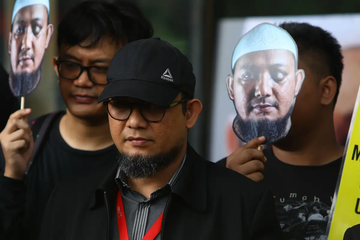 Peringatan 500 Hari Penyerangan Novel Baswedan Digelar di KPK