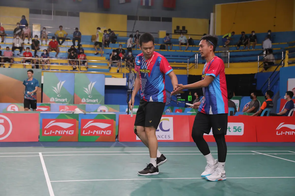 Mohammad Ahsan/Hendra Setiawan - Kejuaraan Asia 2022