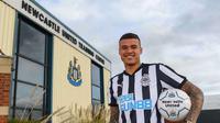 Pemain Chelsea, Kenedy, dipinjamkan ke Newcastle United hingga akhir musim 2017-2018. (dok. Newcastle United)