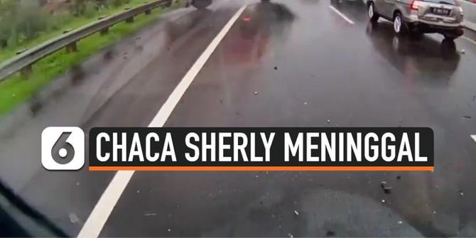 VIDEO: Detik-Detik Kecelakaan yang Renggut Nyawa Eks Personel Trio Macan Chacha Sherly