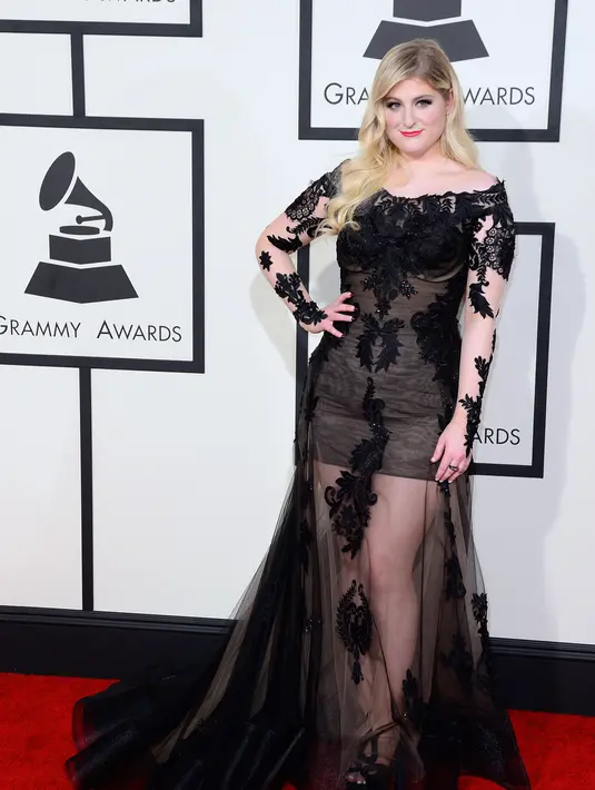 Kini Meghan Trainor pun sadar sebagai penyanyi sangatlah penting untuk menjaga kesehatan vokalnya. (Bintang/EPA)