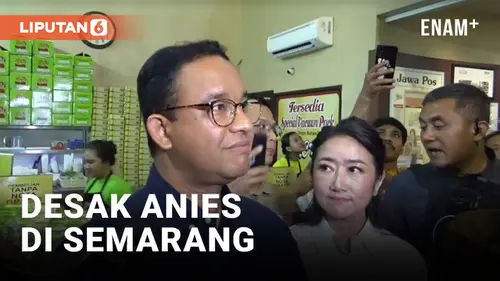 VIDEO: Anies Baswedan Jajal Lumpia Khas Semarang