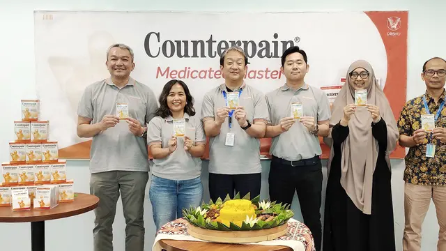 Counterpain Luncurkan Medicated Plaster, Bantu Redakan Pegal-pegal Saat Beraktivitas Sehari-hari