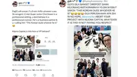 Nama Member SUPER JUNIOR, Choi Siwon, Menjadi Trending Topic Twitter Lantaran Kicauan Seorang Fans yang Tak Terima Akan Satu Unggahan Seseorang yang Diduga Rekan Bisnis Siwon, Erwin Arifin, Investor dari Perusahaan Kejora Capital